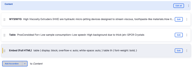 Embed (Full HTML) moved to bottom of content block